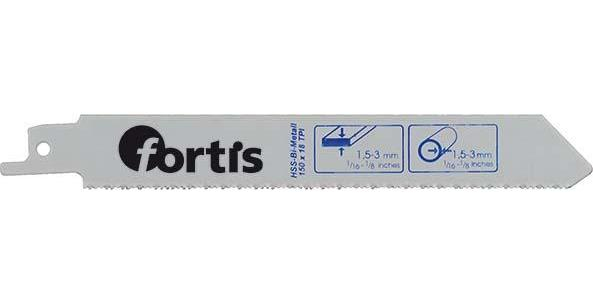 Fortis 4317784772709 Sägeblatt für Stichsägen, Laubsägen & elektrische Sägen 2 Stück(e)
