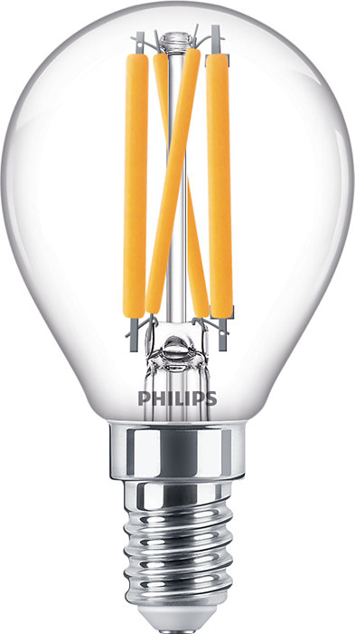 Philips Classic filament LED-Lampe Warmes Glühen 4,5 W E14