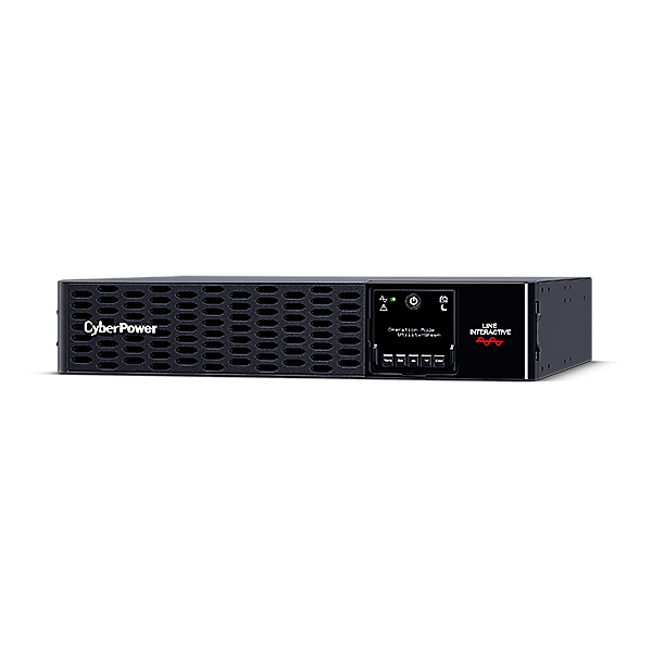 CyberPower PR2200ERTXL2U Line-Interactive USV USV 2200VA/2200W Tower/Rack 2U, Sinuswelle, PFC-kompatibel, AVR, BMS Battery Management, GreenPower, LCD, USB, Expansion Port für opt. Netzwerkkomunikation, Anschluss f. opt. Batterieerweiterung inkl. 19" Railkit