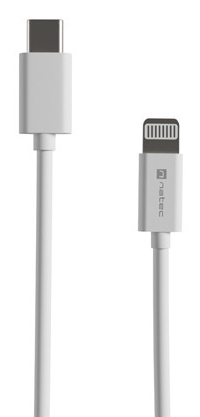 NATEC NKA-2151 Lightning-Kabel 2 m Weiß