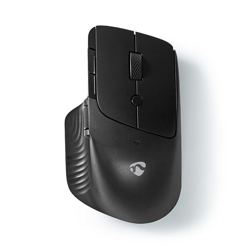 Nedis MSWS510BK Maus Büro rechts USB Typ-A Optisch 1600 DPI