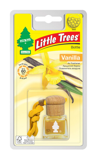 Wunder-Baum Vanilla Flüssiger Lufterfrischer Gelb Vanille