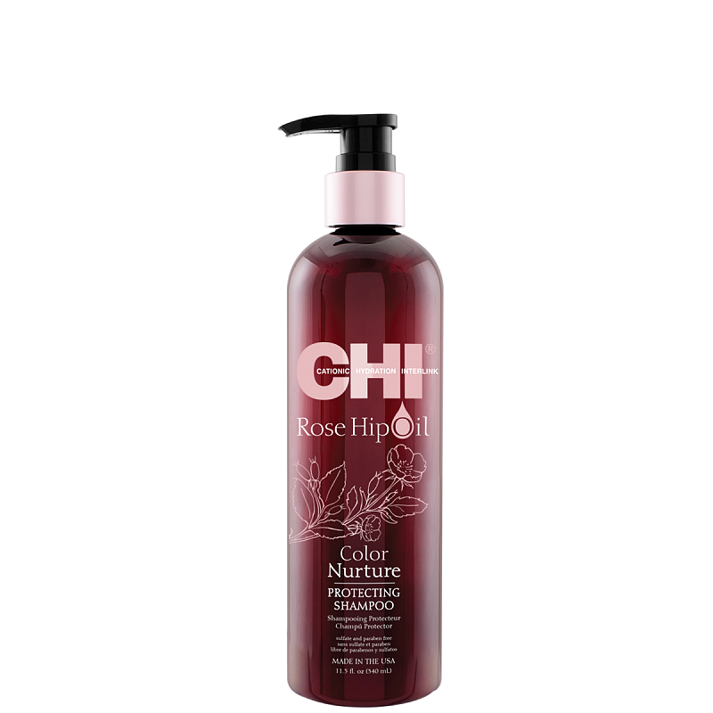 CHI Rose Hip Oil 340 ml Shampoo Frauen