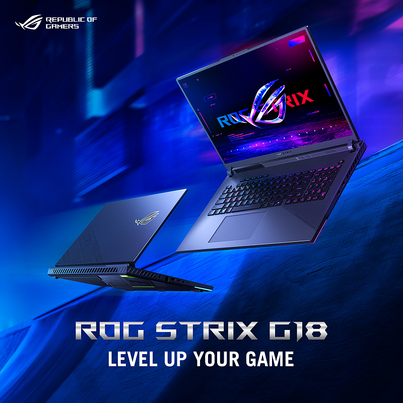 ASUS ROG Strix G18 G814FP-S9006W AMD Ryzen™ 9 9955HX Laptop 45,7 cm (18") WQXGA 32 GB DDR5-SDRAM 1 TB SSD NVIDIA GeForce RTX 5070 Wi-Fi 6E (802.11ax) Windows 11 Home Deutsch Grau