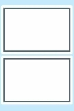 HERMA Book labels 82x55mm grey frame 6 sh. Dekorativer Aufkleber