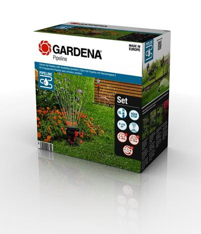 Gardena 8272-20 Wassersprinkler Kreisförmige Wassersprinkler Kunststoff Schwarz