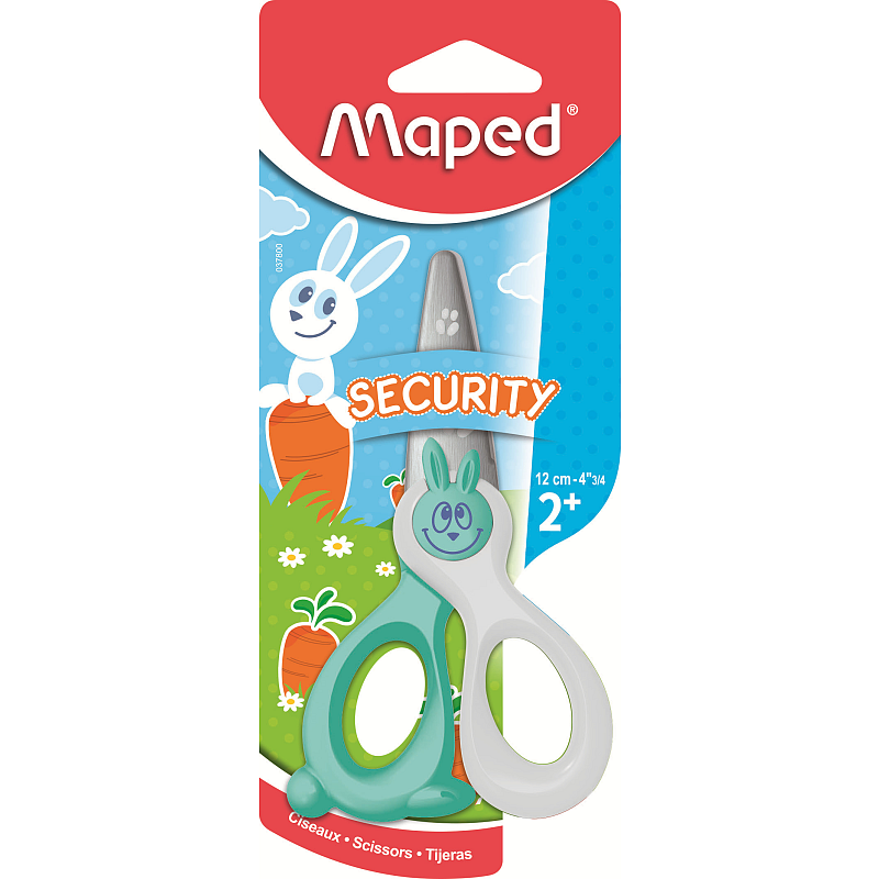 Maped 037800 Büro- & Bastelschere Kunst-& Handwerksscheren Gerader Schnitt Mehrfarbig