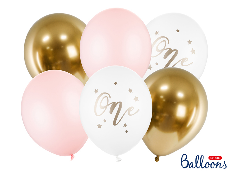 PartyDeco SB14P-307-081B-6 partydekorationen Spielzeugballon