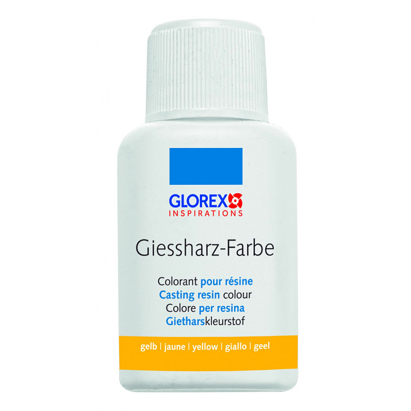 GLOREX 6 2101 600 Töpferei-/ Modellier-Material Gießharz 34 g Gelb 1 Stück(e)