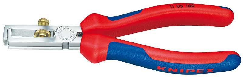 Knipex 11 05 160 Abisolierzange Blau, Rot