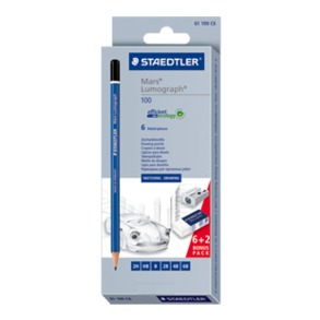 Staedtler Zeichenbleistift Design Journey Mars Lumograph 6er Etui