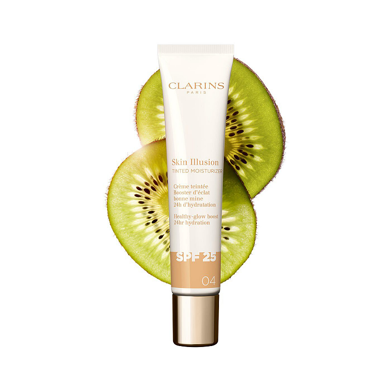 Clarins Skin Illusion Tinted Moisturizer SPF25 40 ml 24 h Gesicht