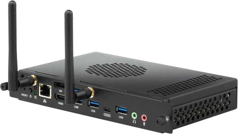 Viewsonic VPC35-W53-G1 PC/Workstation Intel® Core™ i5 i5-1240P 8 GB DDR4-SDRAM 256 GB SSD Windows 11 Pro Slot-in PC Mini-PC Schwarz
