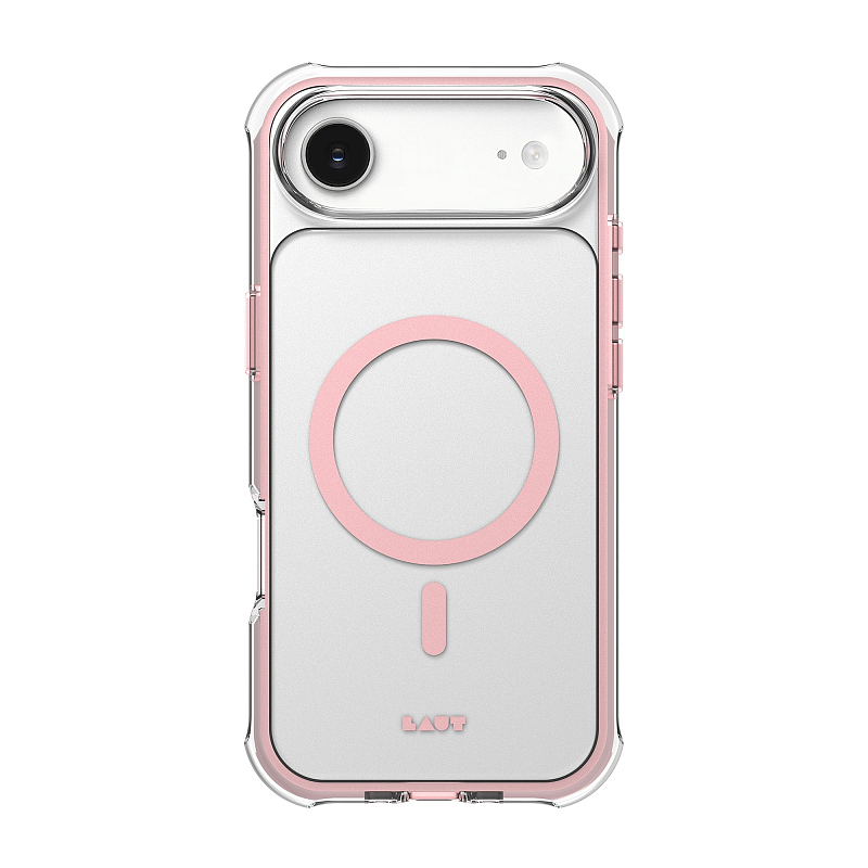 LAUT AERO PROTECT Handy-Schutzhülle 16,5 cm (6.5") Cover Pink, Transparent
