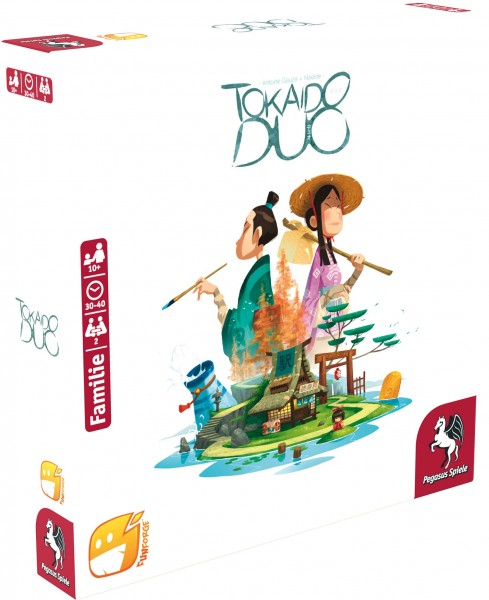 Pegasus Tokaido Duo 40 min Brettspiel Familie