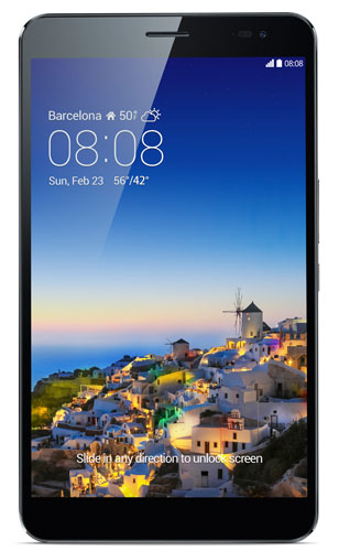 Huawei MediaPad X1 4G Hisilicon Kirin LTE 16 GB 17,8 cm (7") 2 GB Wi-Fi 4 (802.11n) Android Schwarz