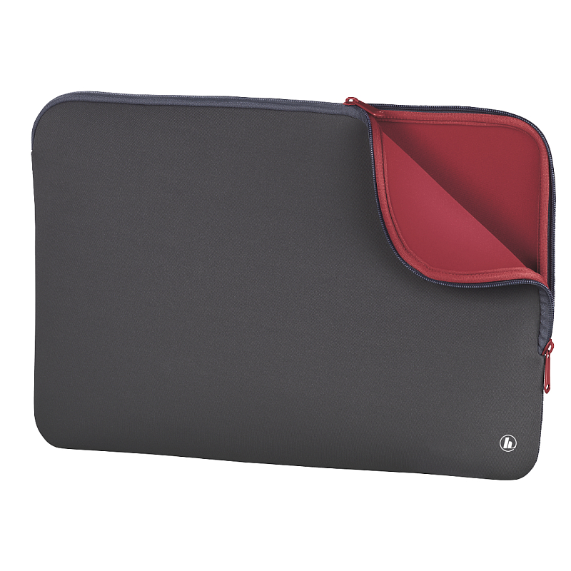 Hama Neoprene 39,6 cm (15.6") Schutzhülle Grau, Rot