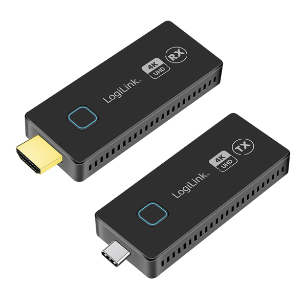 LogiLink HDW0104 Audio-/Video-Leistungsverstärker AV-Sender & -Empfänger Schwarz