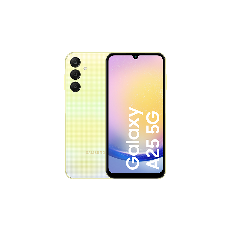 Samsung Galaxy A25 5G SM-A256B 16,5 cm (6.5") Dual-SIM Android 14 USB Typ-C 6 GB 128 GB 5000 mAh Gelb