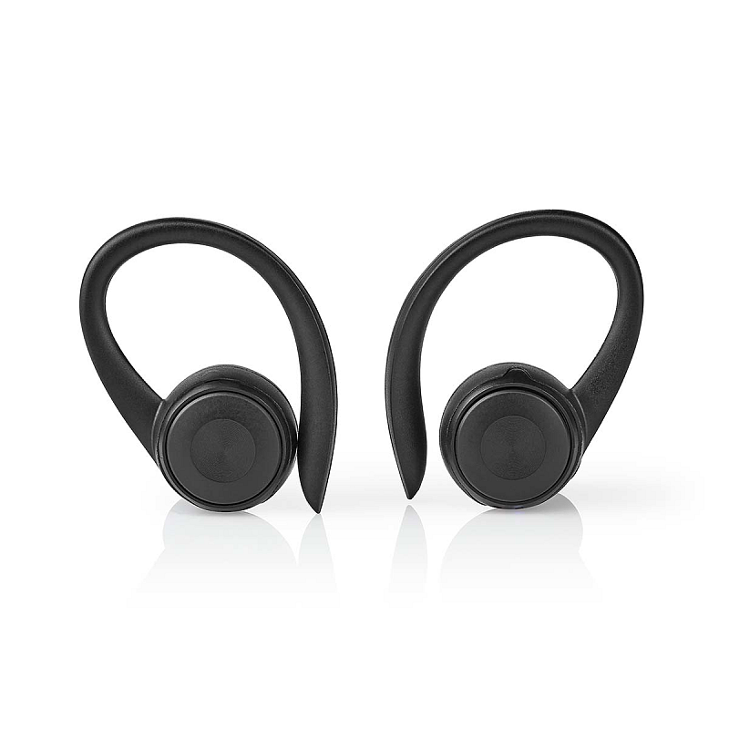 Nedis HPBT8053BK Kopfhörer & Headset Kabellos Ohrbügel Musik Bluetooth Schwarz
