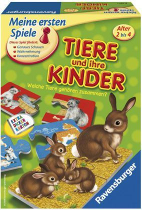 21.403 Tiere und ihre Kinder - Welche Tiere gehören zusammen?. 1-4 Spieler