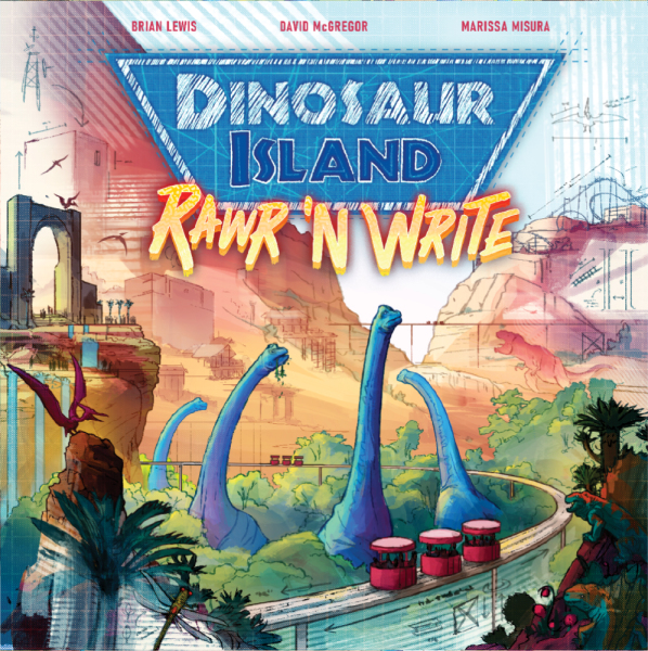Skellig Games Dinosaur Island - Rawr 'n Write Brettspiel Strategie