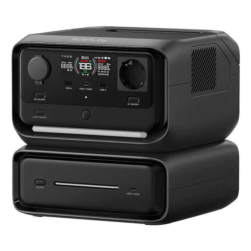 EcoFlow River 3 Max Tragbare Power Station Lithium-Eisen-Phosphat (LiFePO4) 4,7 kg