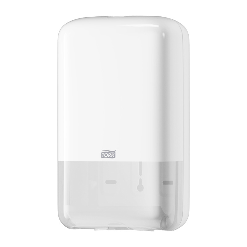 Tork 556000 Toilettenpapierspender Weiß Kunststoff Toilettenpapierspender für Großpackung