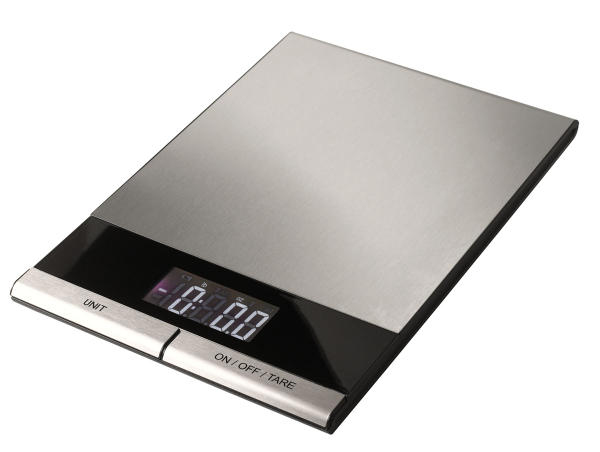 Wilfa KW-4 Edelstahl Elektronische Küchenwaage