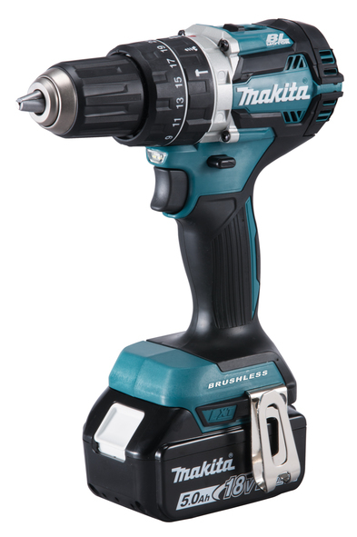 Makita DHP484RTJ Bohrmaschine Ohne Schlüssel 1,8 kg Schwarz, Blau