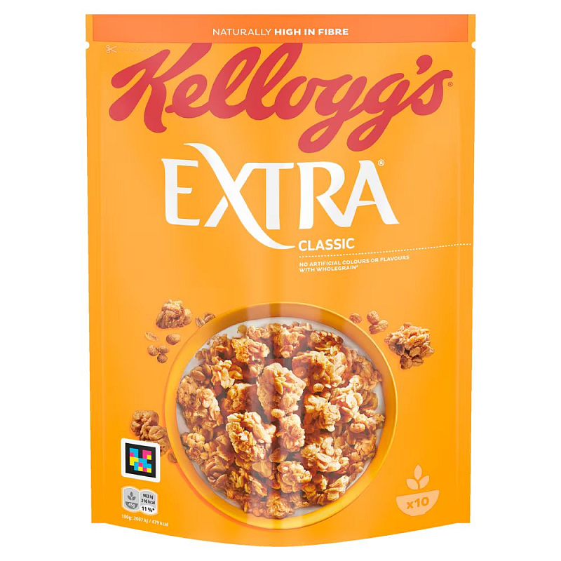 Kellogg Company Extra Classic 450 g Natürlich/Natur Müsli