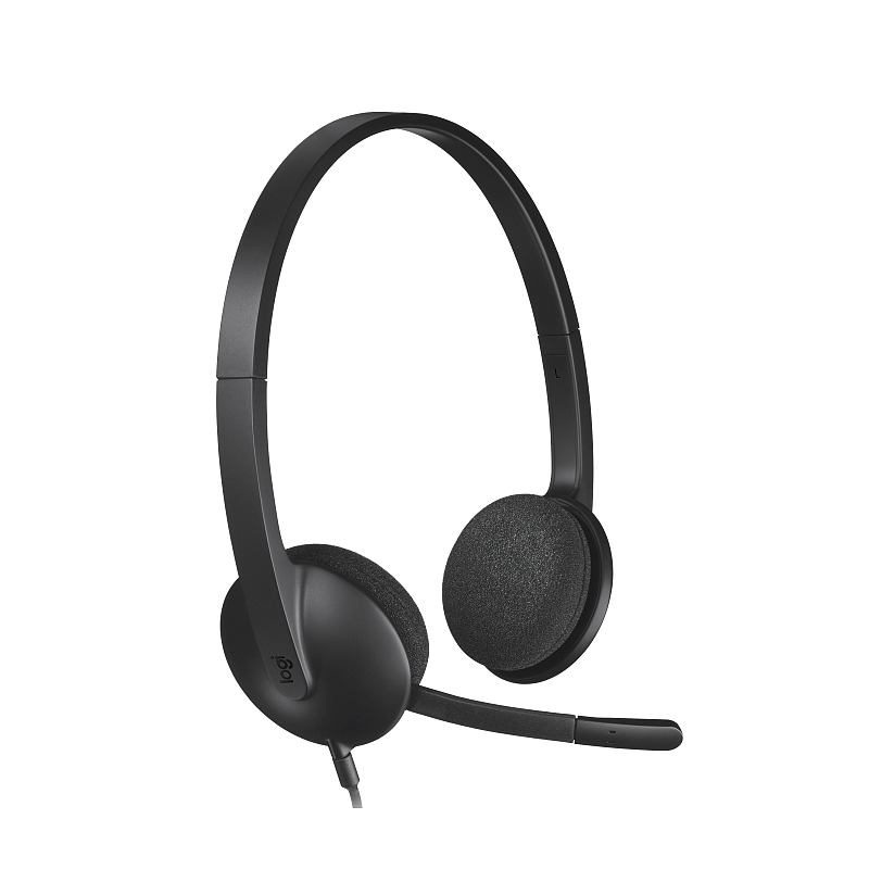 Logitech 981-000475 Kopfhörer & Headset Kabelgebunden Kopfband Büro/Callcenter USB Typ-A Schwarz