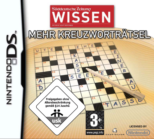 Deep Silver SZ-Wissen Mehr Kreuzworträtsel Deutsch Nintendo DS