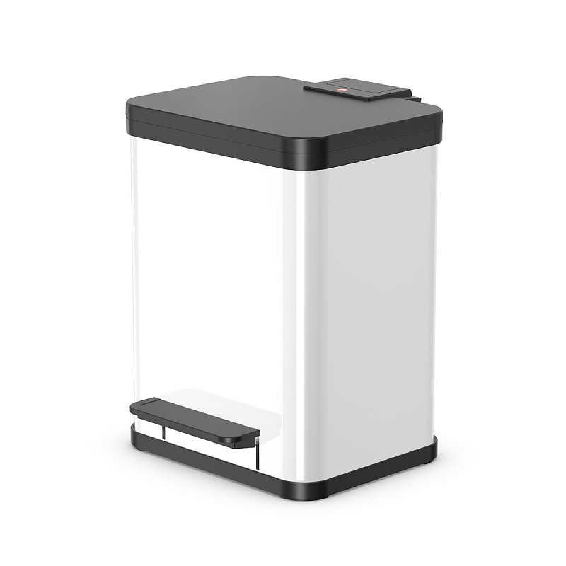 Hailo Öko duo Plus M 18 l Rechteckig Stahl Weiß