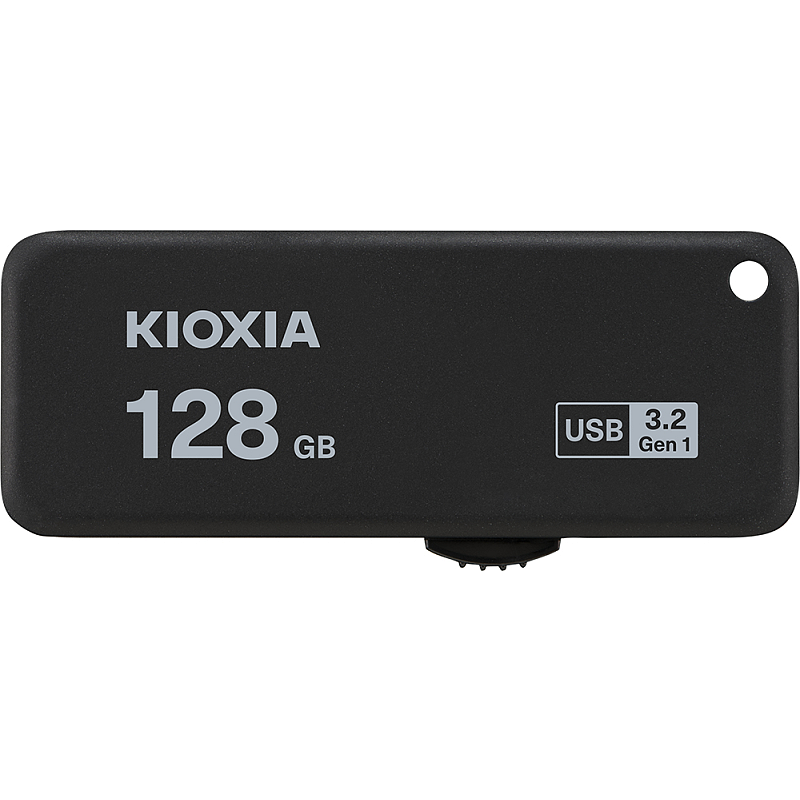 Kioxia TransMemory U365 USB-Stick 128 GB USB Typ-A 3.2 Gen 1 (3.1 Gen 1) Schwarz