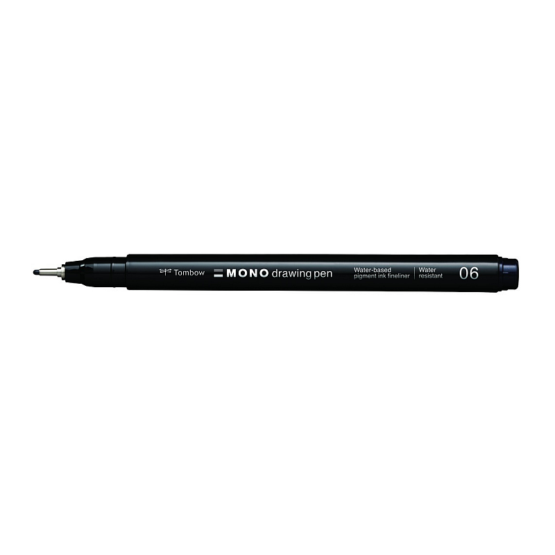 Tombow WS-EFL-H-06 Fineliner Fein Schwarz 1 Stück(e)