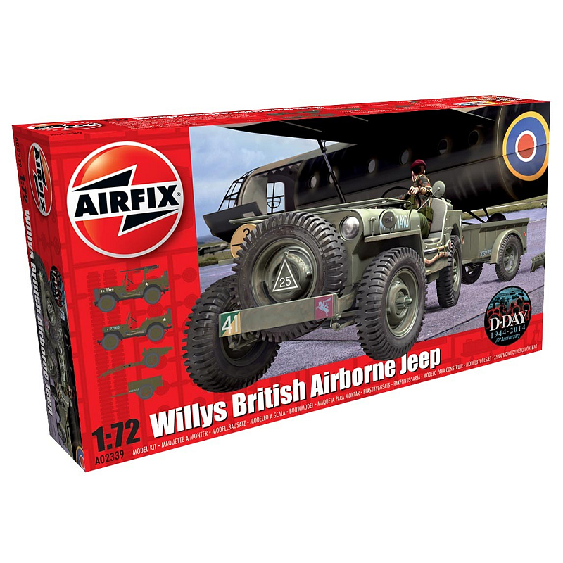Airfix A02339 maßstabsgetreue modell Military car model Montagesatz 1:72