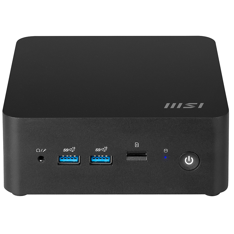MSI Cubi NUC 13MQG-066BEU 0.84L sized PC Schwarz i5-1345U Intel SoC