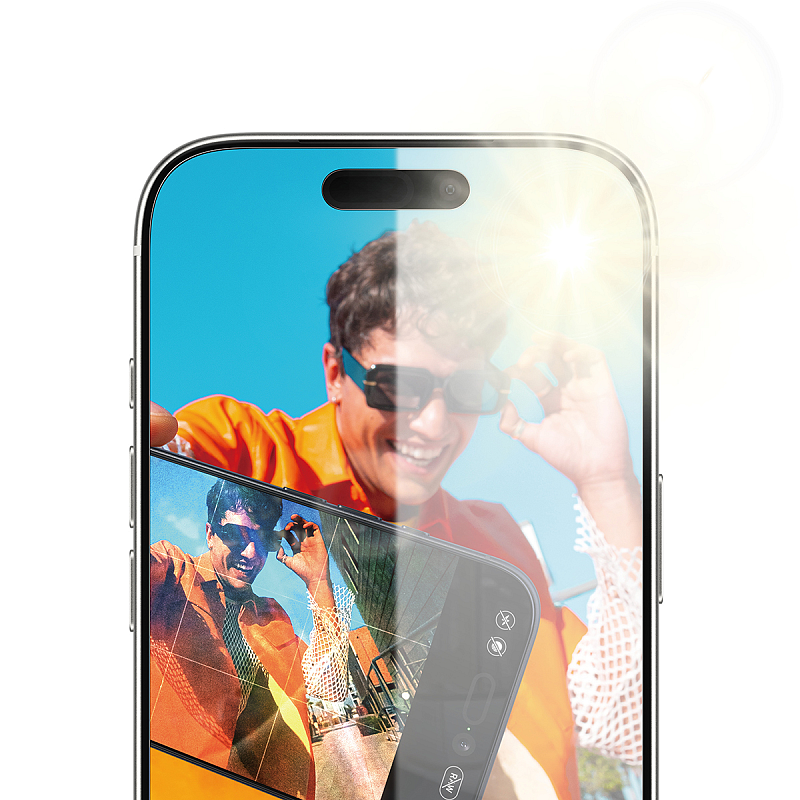 PanzerGlass ® Anti-Reflective Armor Displayschutz iPhone 17 Pro m. EasyAligner