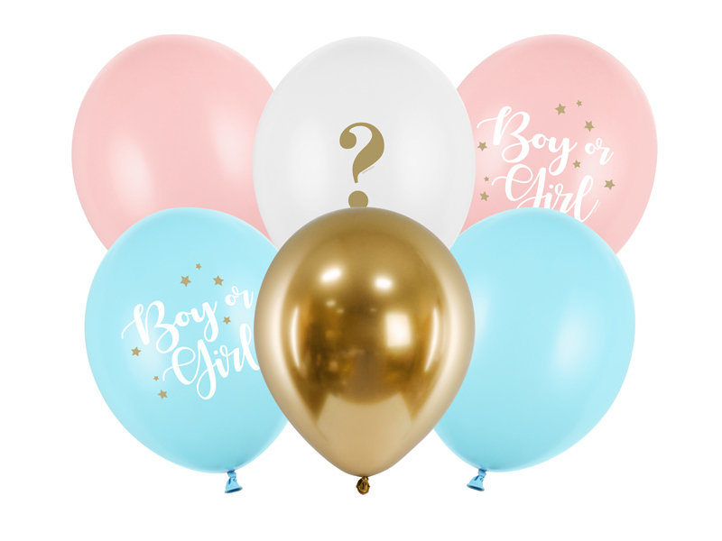 PartyDeco SB14P-308-000-6 partydekorationen Spielzeugballon