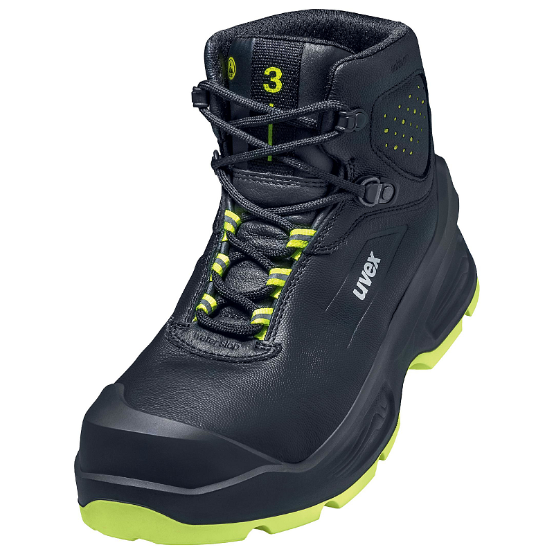 Uvex 3 Sicherheitsschuh S3 Schnürstiefel Weite 12