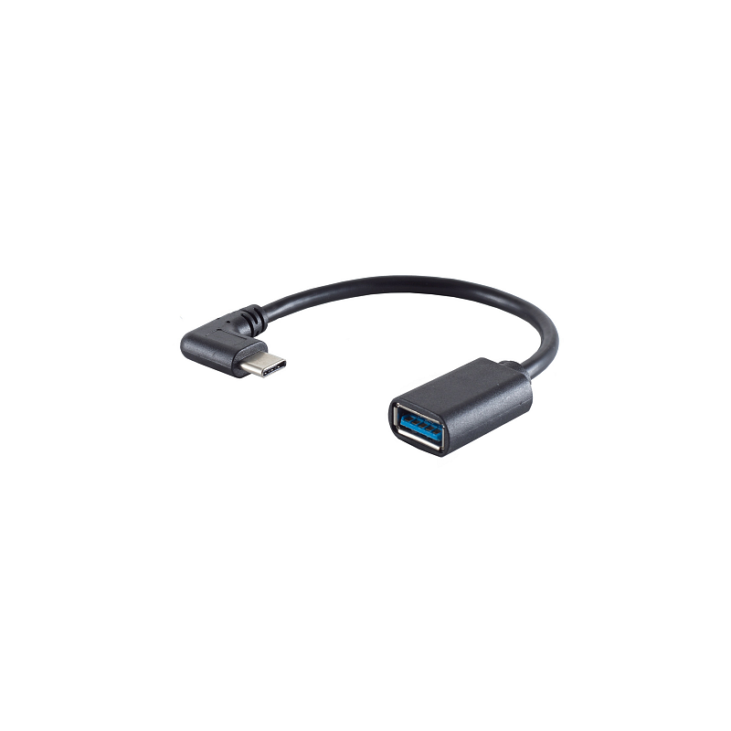 S/CONN maximum connectivity 13-30010 USB Kabel USB 3.2 Gen 1 (3.1 Gen 1) 0,1 m USB C USB A Schwarz