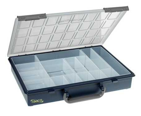 raaco Assorter 55 4x8-15 Polypropylen (PP) Blau