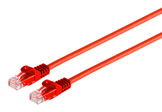 S/CONN maximum connectivity 08-35034 Netzwerkkabel Rot 2 m Cat7 U/UTP (UTP)