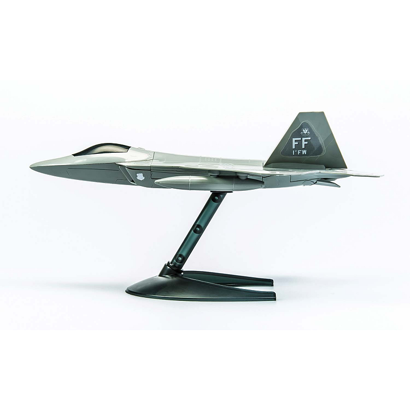 Airfix QUICK BUILD F22 Raptor Starrflügelflugzeug-Modell Montagesatz