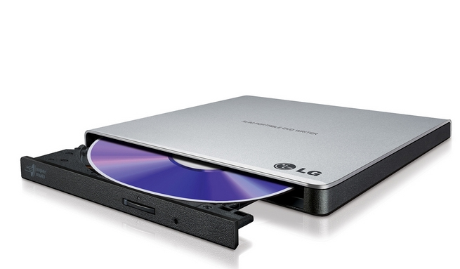 LG GP57ES40 Optisches Laufwerk DVD±RW Schwarz, Silber