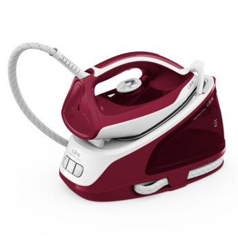 Calor SV6130C0 Bügeleisen Trocken- & Dampfbügeleisen Keramik-Bügelsohle 2200 W Rot, Weiß