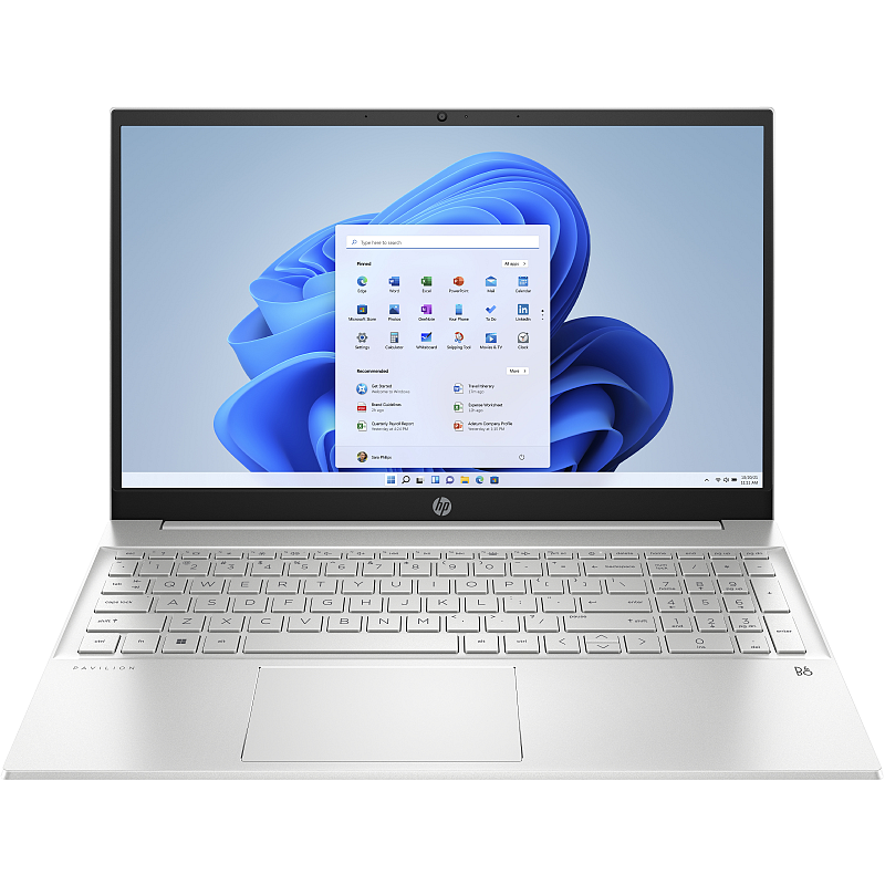 HP Pavilion 15-eg3057ng Intel® Core™ i5 i5-1335U Laptop 39,6 cm (15.6") Full HD 16 GB DDR4-SDRAM 512 GB SSD NVIDIA GeForce MX550 Wi-Fi 6 (802.11ax) Windows 11 Home Silber