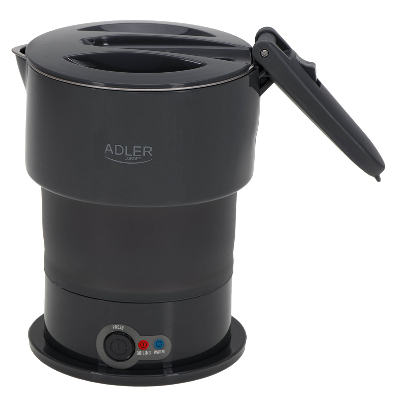 Adler AD 1377G Wasserkocher 0,6 l 600 W Grau