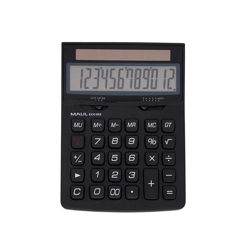 MAUL ECO 850 Taschenrechner Tasche Einfacher Taschenrechner Schwarz